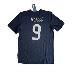 Medium Adidas Real Madrid Black Cotton T-shirt Mbappe #9 25/26